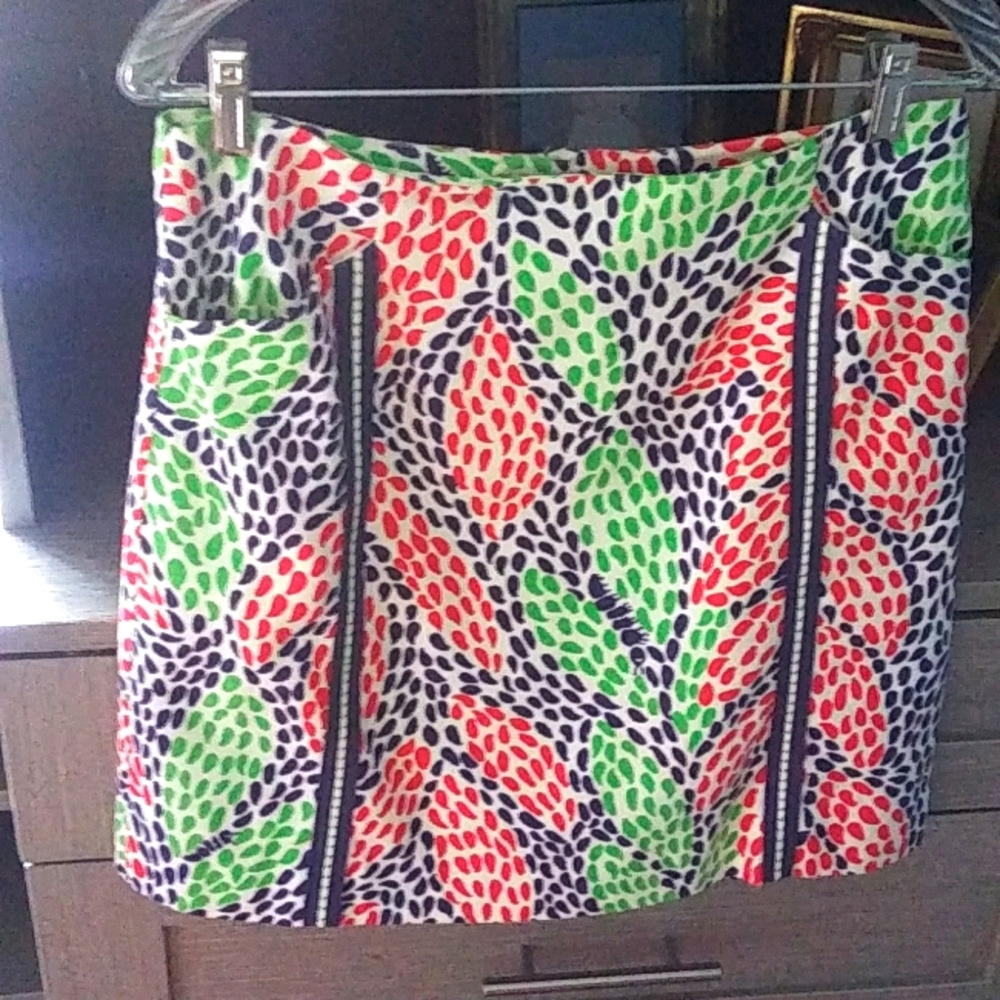🥂 ✨HOST PICK Lily Pulitzer Mini Skirt 100%Cotton multi color, skirt line